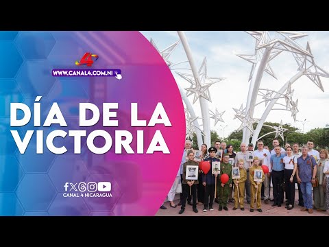 Nicaragua conmemora 79 aniversario del Día de la Victoria de la Gran Guerra Patria en Managua