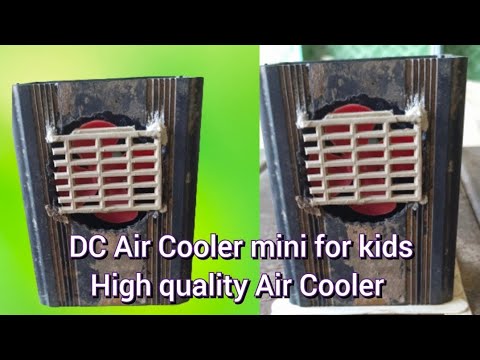 DC min Air Cooler exiprment at home life hack amazing vedios