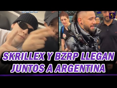 SKRILLEX llega a ARGENTINA con BZRP y ASÍ REACCIONÓ