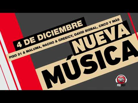 #PodcastRadioDisney | Nueva Música de David Bisbal, Nacho & Greeicy,  Diego Torres, CNCO y más