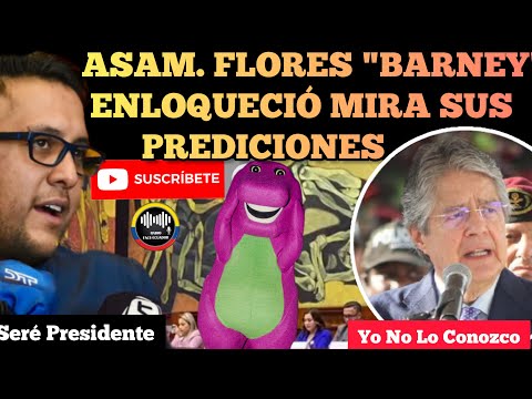 ASAMBLEÍSTA JUAN FERNANDO FLORES BARNEY ENLOQUECIÓ MIRA SUS PREDICIONES NOTICIAS RFE TV
