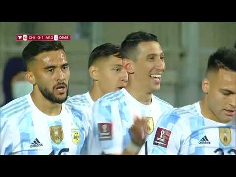 Eliminatorias Qatar 2022 - Chile 0:1 Argentina - Angel Di María (ARG)