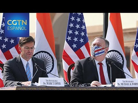 EE. UU. e India firman un acuerdo militar de intercambio de datos