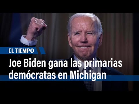 Biden gana las primarias demócratas en Michigan, pero obtiene un elevado voto de castigo | El Tiempo