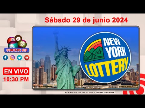 New York Lottery en vivo ? Sábado 29 de junio del 2024 - 10:30 PM #loteriasdominicanas