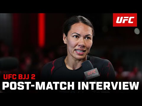 Raquel Canuto Post-Match Interview | UFC BJJ 2