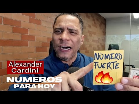 Alexander Cardini Números Fuerte, 14 y 15 De Octubre | NUMERO PARA HOY