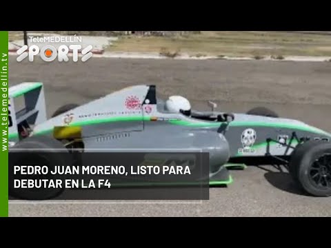 Pedro Juan Moreno, listo para debutar en la F 4 - Telemedellín