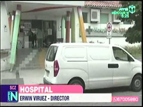 16022022 ERWIN VIRUEZ AUN NO HABILITAN UNIDAD DE PEDIATRÍA EN HOSPITAL RED ATB