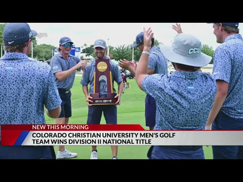 Colorado Christian University’s golf team brings home first-ever NCAA Division II title