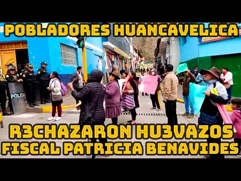 ASI ESC4PO LA FISCAL PATRICIA BENAVIDES DE HUANCAVELICA QUIEN ESTUVO HORAS BUSCANDO SALIR..
