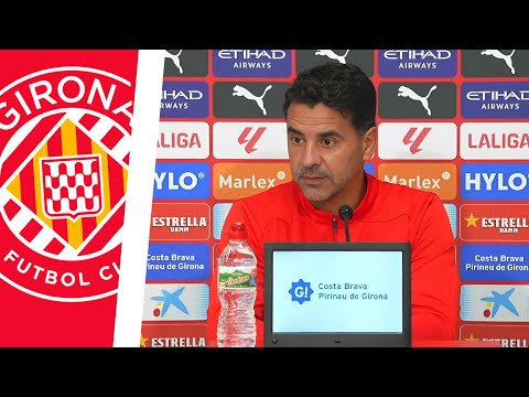 GIRONA | MÍCHEL: No somos el equipo del año pasado | Rueda de prensa previa al RAYO VALLECANO