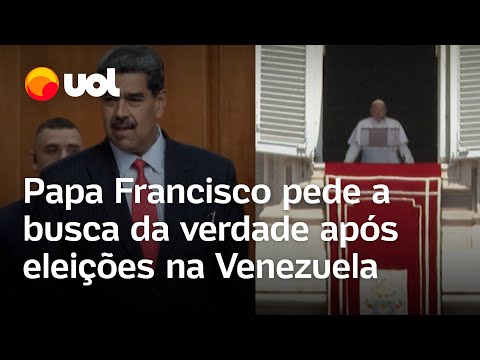 Venezuela: Papa Francisco pede a busca da verdade após reeleição de Maduro