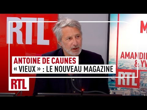 Antoine de Caunes : son nouveau magazine Vieux