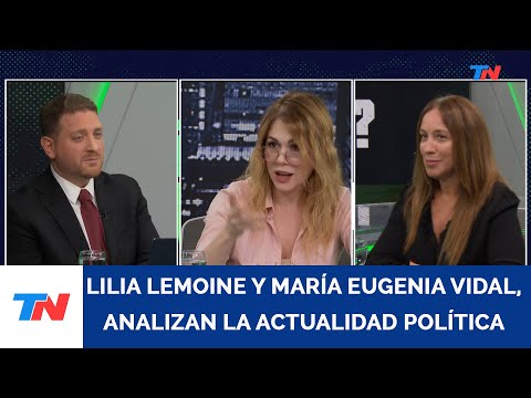 Lilian Lemoine y María Eugenia Vidal analizan la actualidad política.