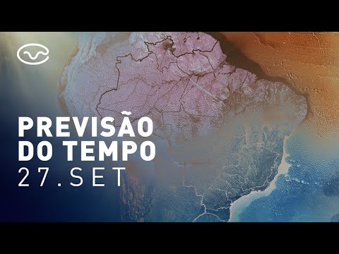 Previsão do tempo desta sexta-feira (27)!