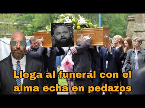 Triple H llega al funeral a darle el último adiós a Bray Wyatt