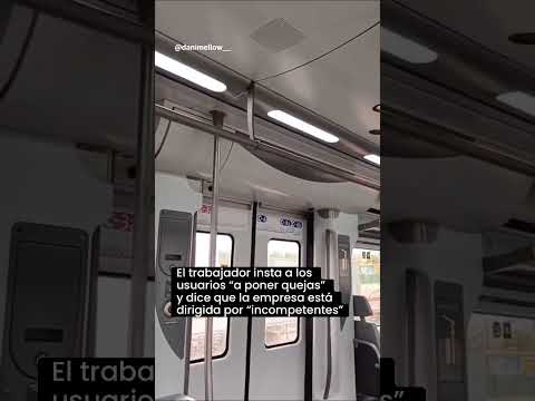 El mensaje de un maquinista de Cercanías Madrid a los pasajeros