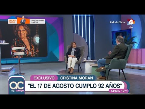Cristina Morán reveló que tuvo ofrecimientos para hacer política y cuál fue su respuesta