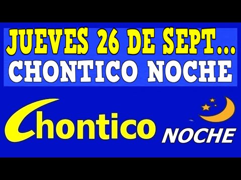 CHINTICO NOCHE Resultado JUEVES 26 De SEPTIEMBRE De 2024