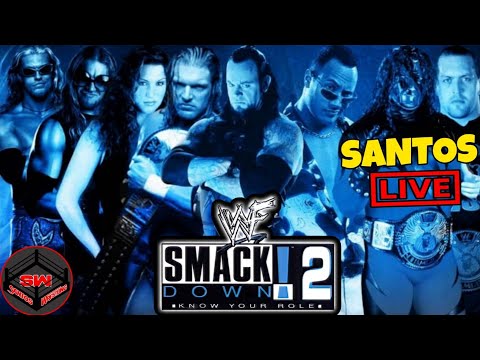EL MEJOR JUEGO EN LA HISTORIA  WWE?!!, SANTOS GAMING LIVE #1