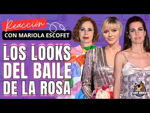 LOOKS del Baile de la Rosa: de Carlota Casiraghi y la princesa Charlene a Ágatha Ruiz de la Prada