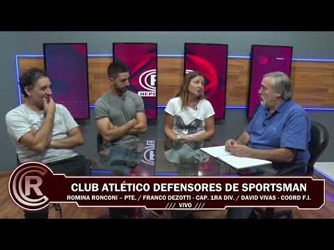 Actualidad futbolística del club Defensores de Sportsman