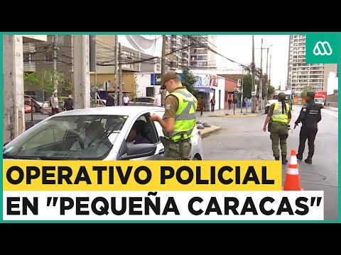 Operativo policial en la Pequeña Caracas: ¿Qué ocurre en el barrio de Estación Central?