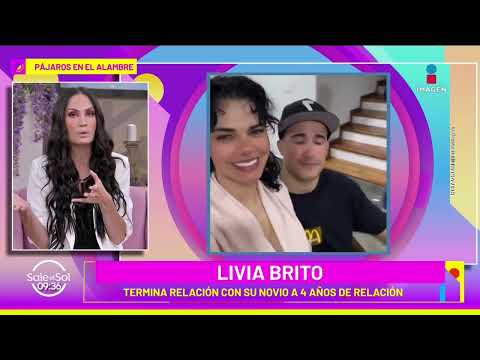 Livia Brito TERMINA con su novio, Mariano Martínez tras 4 años de relación | Sale el Sol