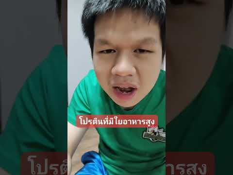 โปรตีนที่มีใยอาหารสูงโปรตีนยั