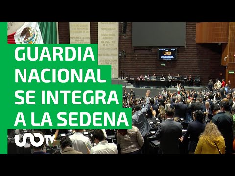 Diputados aprueban en lo general y particular reforma a la Guardia Nacional