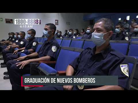 Nicaragua cuenta con 40 nuevos Bomberos Unificados