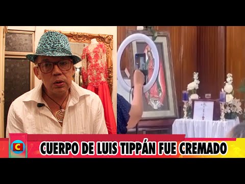 Luis Tippán el ultimo adiós Misa y cremación