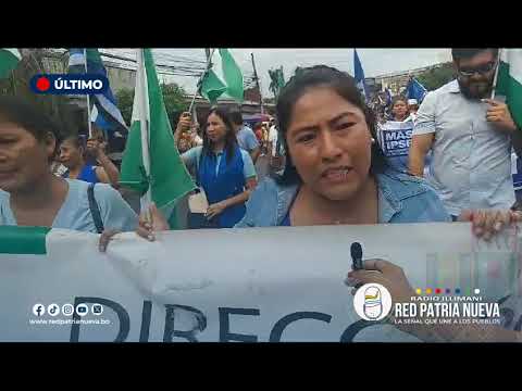 Multitudinaria marcha en Santa Cruz respalda al presidente Arce y rechaza bloqueos de Evo Morales