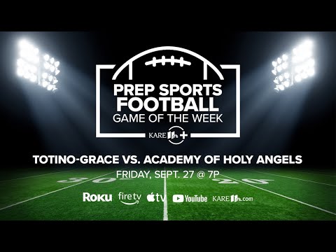 WATCH LIVE: Prep Football Game of the Week | Totino-Grace vs. Holy Angels