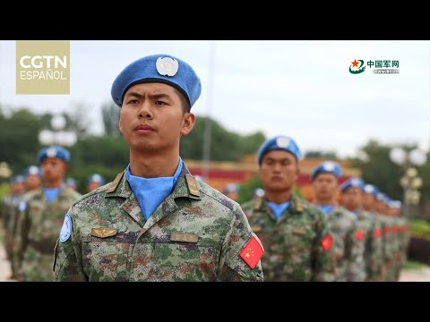 Cascos azules chinos participan en ejercicios de defensa global en República Democrática del Congo