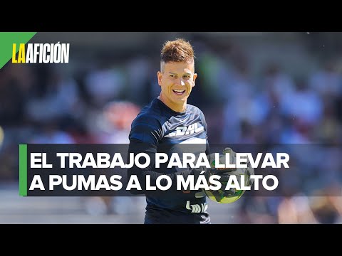 Pumas se mantiene unido y con las metas firmes: Sebastián Sosa