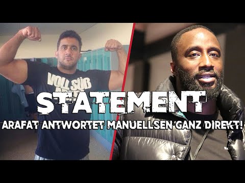 ARAFAT mit Ansage & MANUELLSEN stellt Bediengungen auf