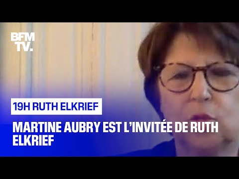 Martine Aubry face à Ruth Elkrief