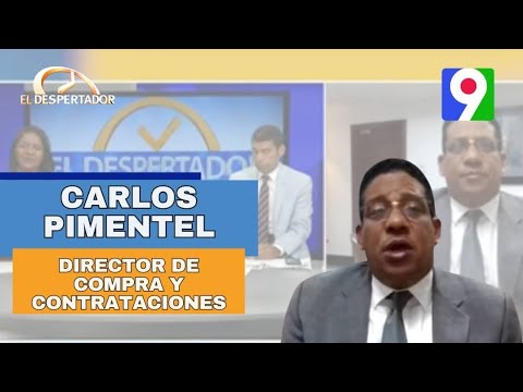 Carlos Pimentel Director de Compra y Contrataciones en El Despertador