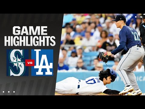 Mariners vs. Dodgers Game Highlights (8/19/24) | MLB Highlights