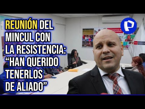 Alejandro Salas sobre reunión de Mincul con La Resistencia: “Han querido tenerlos de aliado”