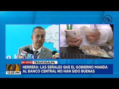 Herrera: Las señales que el gobierno manda al banco central no han sido buenas