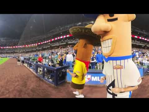 The Famous Racing Sausages like youve never seen them before! (360° view of the Sausage Race!)