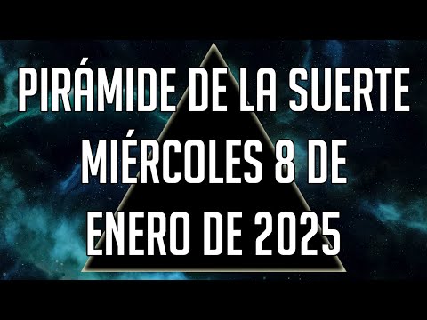 Pirámide de la Suerte para el Miércoles 8 de Enero de 2025 - Lotería de Panamá