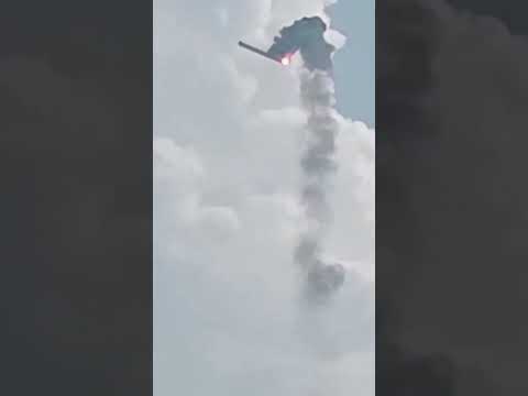 WATCH: China accidentally launches Tianlong-3 space rocket, causing explosive crash #shorts