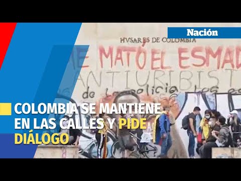 En vísperas de otro paro nacional, Colombia se mantiene en las calles y pide diálogo