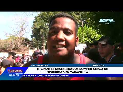 México: Se agudiza la situación de los migrantes en Tapachula