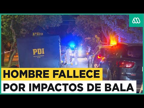 PDI investiga crimen en Renca: Persona falleció por impactos de bala