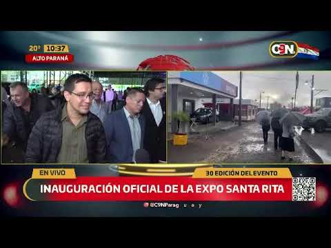 Inauguración oficial de la EXPO Santa Rita